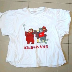 Canadian selfie t-shirt